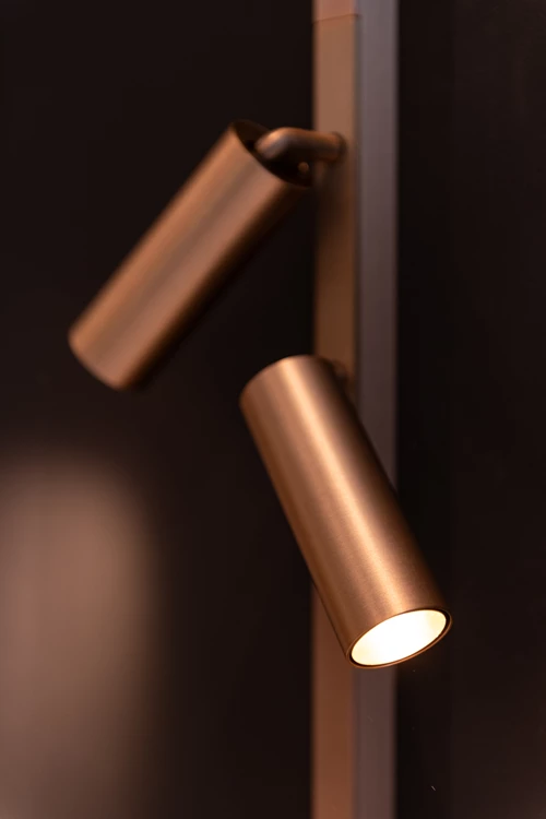 Lucide Premium LINIAL MOXX - 1-Circuit lighting system/ Smart Rail Lighting - Smart - 48V Track - 2xLED -Champagne - atmosphere 4